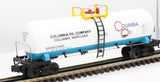 MTH Premier 20-96084 Columbia Oil Tank Car O SCALE Like New