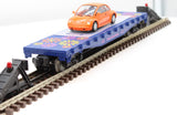 Lionel 6-19444 PEACE AUTO SALES Flatcar with Volkswagen Bug O Scale Like New