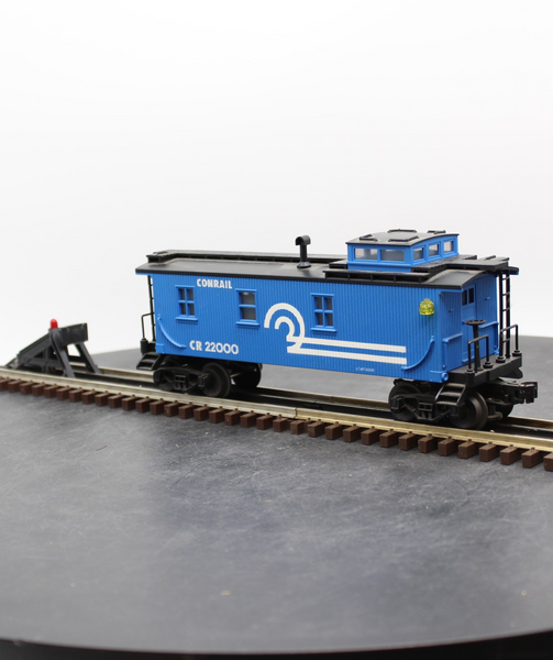 MTH RailKing 30-7708 Conrail Woodsided Caboose O SCALE Used Excellent