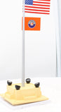 Lionel 6-84307 Illuminated Conventional Flagpole O SCALE Like New