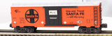 K-Lines K-90010 Santa Fe Steel Sided Classic Reefer O Scale Like New