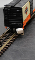 MTH 20-93213 Harley-Davidson 1903 40' Box Car O Scale Like New Damaged Box
