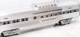 Lionel 6-19126 CA. Zephyr "SILVER PONY" Dome Car O SCALE Like New