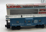 Lionel 6-6493 LANCASTER & CHESTER Bay Window Caboose O Scale Used Excellent