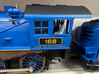 Brady's Train Outlet Custom Run Lionel 2431950 Legacy Central New Jersey Blue Comet 4-6-0 #168 with 6 Woodside Passenger Cars O Scale Limited