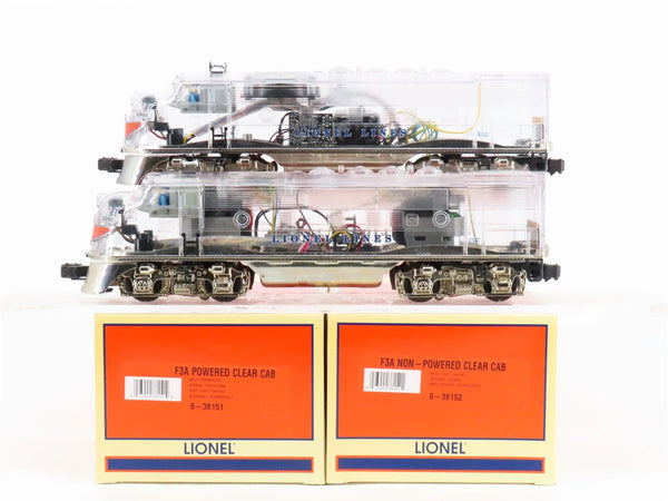 Lionel 6-38150 Platinum Ghost F3 AA Diesel Locomotive Set #1900 & 2000 LIMITED Road Number: 1900 & 2000 O SCALE NEW