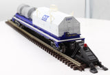 K-Line K676-1432 CSX Coil Car #496213 O SCALE Like New