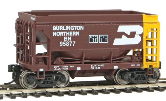 Walthers 910-58053 BURLINGTON NORTHERN 24' Minnesota Taconite Ore 4 pack  #95750 #95755 #95860 #95877 HO Scale Like New