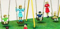 Lionel 6-24138 Playtime Playground O SCALE Like New Damaged Box