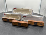 Atlas Set of 3 Railbox Boxcars Weathered N SCALE WEATHERED AS IS Used Excellent