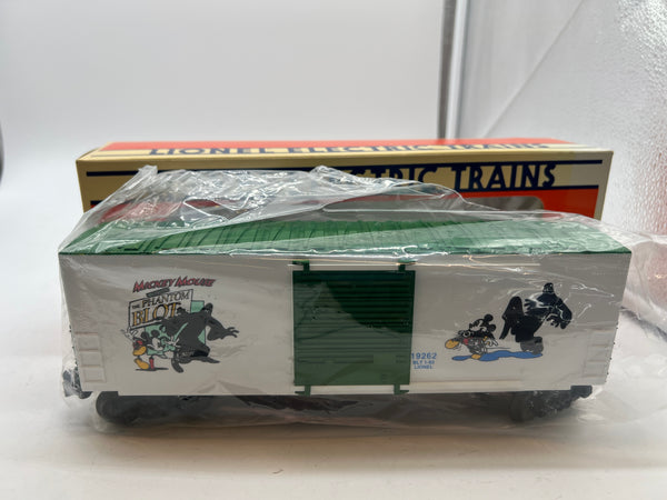 Lionel 6-19262 Perils Of Mickey II Hi-Cube Boxcar O SCALE NEW