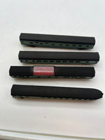 Con-Cor Set of 4 Southern Green Crescent Limited Passenger Cars N SCALE Used Excellent Damaged Box