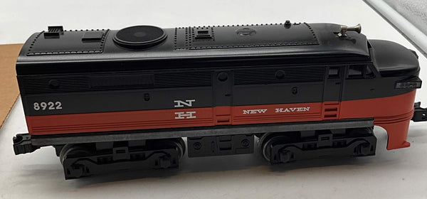 Lionel 6-18922 18923 New Haven black and orange Alco A diesel unit O SCALE Like New