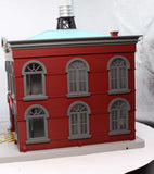 MTH Railking 30-9157 Engine Company 49 Operating Firehouse w/red fire truck O SCALE Like New