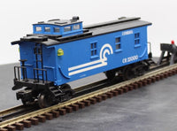MTH RailKing 30-7708 Conrail Woodsided Caboose O SCALE Used Excellent