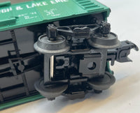 MTH Railking 30-74673 Pittsburgh & Lake Erie Box PLE / NYC Car O SCALE Like New