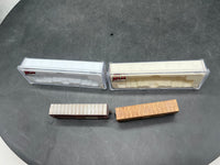 Atlas Set of 2 Graffiti Boxcars N SCALE WEATHERED AS IS Used Excellent