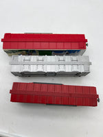 Assorted 3XMAS01 Set of 3 Christmas Cars Lionel MTH Various Years O SCALE Used Excellent No Box