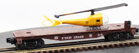 Lionel 6-36195 Pennsylvania Patrol Helicopter Flatcar O SCALE NEW
