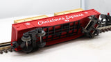 MTH 30-4207B Christmas Gondola w/2 Crates O SCALE Like New