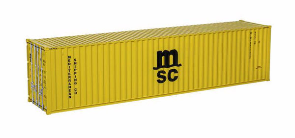 Atlas 3002585-4 MSC High-Cube Container limited O Scale NEW