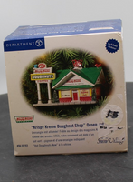 Dept 56 56.55163 Krispy Kreme Doughnut Shop Ornament for Christmas or Display Used Excellent
