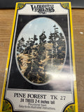 Woodland Scenics TK27 pine trees forest 2" - 4" (24) conifer kit scenery forest  Multi Scale NEW