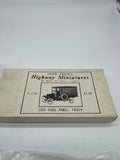 Jordan Products C-216 1925 FORD PANEL TRUCK 1/87 TH SCALE HO SCALE NEW