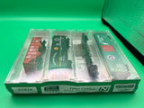 Micro-Trains 21212 Burlington Northern BN Fallen Flags Merger SP&S GN NP CB&Q 4 car set N SCALE NEW