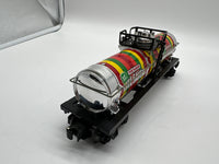 Lionel 6-9278 Life Savers chrome single dome tank car O scale Used Excellent as is