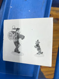 Heritage Village Collection 58891 One Man Band and The Dancing Dog Heritage Village Like New