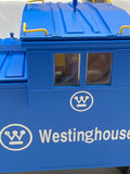 K-Line K613-8013   Westinghouse Extended Vision Smoking Caboose O SCALE Like New