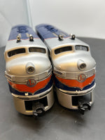 Lionel 6-38153 Spirit of the Century F3 AA diesel set with TMCC Railsounds O SCALE Like New