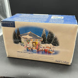 Department 56 56.54945 Another Man's Treasure Garage WITH Extra Figure Damaged Box