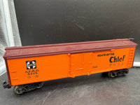 Lionel 6-5715 Santa Fe SF woodside reefer O SCALE Like New