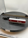 MTH Railking 30-7608 New York Central Car no. 499706 Semi Scale Flat car w/Pacemaker Trailer . O SCALE NEW
