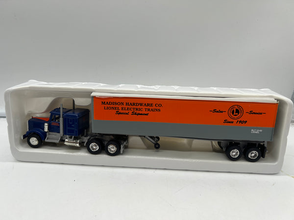 Lionel  6-52025 Madison Hardware LCCA 1993 tractor trailer semi truck O SCALE NEW