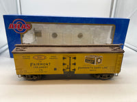 Atlas 6700 Fairmont Creamery Co Custom Decorated Woodside Reefer O SCALE WEATHERED AS IS Used Excellent