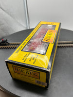 MTH Railking 30-7700 Pennsylvania PRR Woodsided Caboose O SCALE Like New Damaged Box