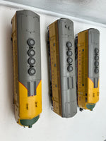 Lionel 6-24552 UNION PACIFIC SCALE TMCC F3 DIESEL A-B-A (PWR A #900, DMY B #900B, DMY A #901) O SCALE Used Excellent