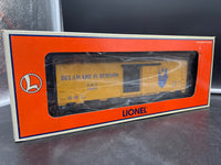 Lionel 6-17258 Delaware and Hudson yellow boxcar O SCALE NEW