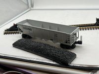 MTH Railking 30-75442 Norfolk Southern RailKing 4-Bay Hopper Car w/ EOTD O SCALE Like New