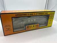 MTH Railking 30-7525 Norfolk & Western Hopper Car w/Operating Coal Load - N&W O SCALE NEW