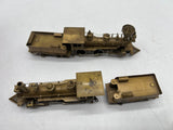 United Scale Models Brass Model Train - PFM Golden Spike Centennial 4-4-0 Set CP Jupiter - UP #119 - Unpainted HO Scale   Like New