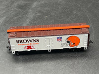 MANTUA M733906 CLEVELAND BROWNS NFL FOOTBALL BOXCAR HO SCALE Like New