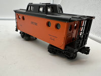 Lionel 6-19701 Orange Milwaukee Road N5C porthole caboose O SCALE as is Used Excellent Damaged Box