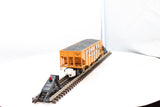 MTTH 20-97200 Waddell Coal 2 Bay Fishbelly Hopper w/coal load O SCALE NEW