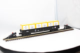 MTH Railking 30-72013 NFL - Pittsburgh Steelers Gondola Car w/Crates O SCALE NEW