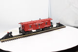 Lionel 6-19742 ERIE Bay Window Caboose Crewtalk 301 O Scale Like New