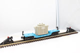 Lionel 6-16332 Depressed Flat Car W/Transformer O Scale (2 insulators are broken) Used